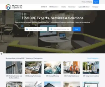 Monstercommercial.com(Find CRE Solutions) Screenshot