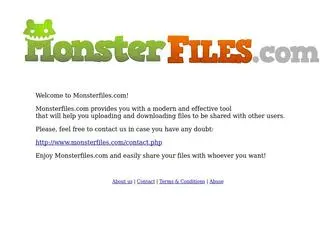 Monsterfiles.com(Monsterfiles) Screenshot