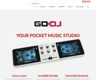 Monstergodj.com(Your Pocket Music Studio) Screenshot