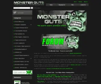 Monsterguts.com(Guts) Screenshot
