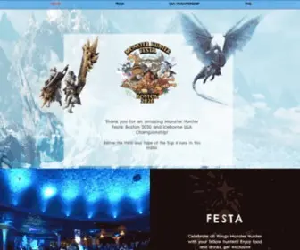 Monsterhunterfesta.com(Monsterhunterfesta) Screenshot