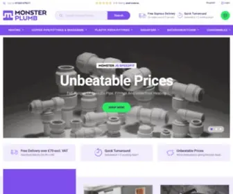 Monsterplumb.co.uk(Home Heating Supplies) Screenshot