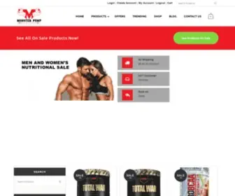 Monsterpumpnutritions.com(Monsterpumpnutritions) Screenshot