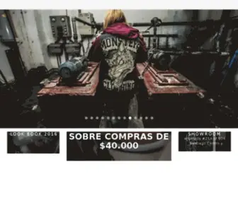 Monstersclothing.cl(Marca de ropa) Screenshot