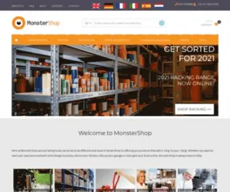 Monstershop.co.uk(Catering, Storage, Home & Business Supplies) Screenshot