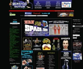 Monstersinmotion.com(Action figures) Screenshot