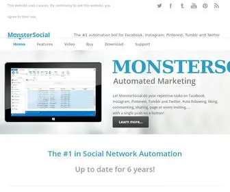 Monstersocial.net(Tumblr bot) Screenshot
