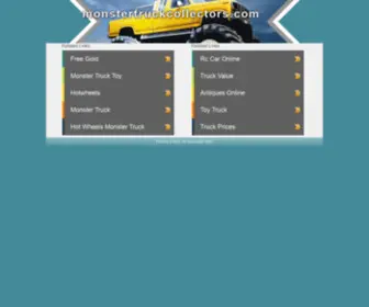 Monstertruckcollectors.com(Paradisehosting) Screenshot