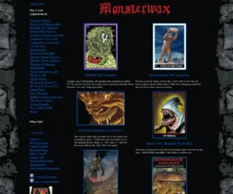 Monsterwax.com(Horror) Screenshot