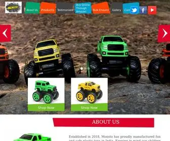 Monsto.co.in(Monsto Truck Online Shoping Buy Products) Screenshot