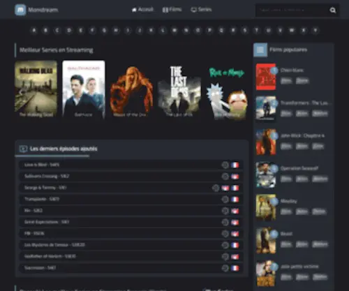 Monstream.homes(Series en streaming VF et VOSTFR Gratuit) Screenshot