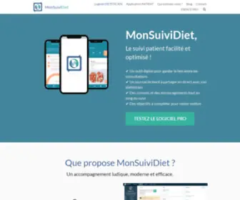 Monsuividiet.com(Application de suivi pour Diététiciens) Screenshot