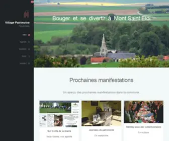 Mont-Saint-Eloi.com(Cimetière militaire) Screenshot