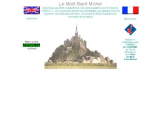 Mont-Saint-Michel.net(Le Mont Saint Michel aux portes de la Bretagne) Screenshot