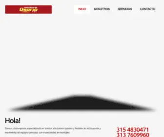 Montacargaosorio.com(Servicio de Montacargas en Tuluá Valle del Cauca) Screenshot