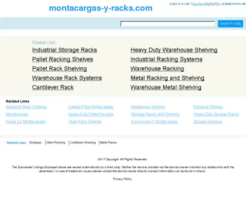 Montacargas-Y-Racks.com(Patínes) Screenshot