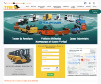 Montacargastmr.com(Renta de Montacargas en Monterrey) Screenshot