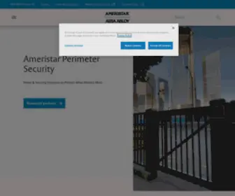 Montagefence.com(Ameristar Fence Products) Screenshot