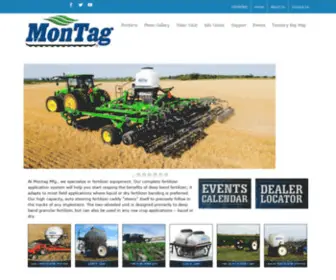 Montagmfg.com(Montag Manufacturing) Screenshot