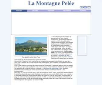 Montagne-Pelee.com(Montagne Pelee) Screenshot