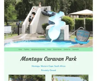 Montagucaravanpark.co.za(Montagu Caravan Park) Screenshot