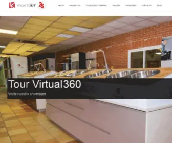 Montakit.eu(Todo para el fabricante y profesional de cocinas) Screenshot