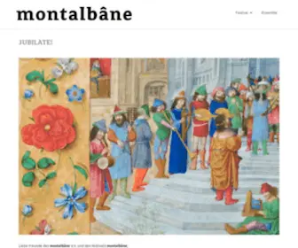 Montalbane.de(Montalbâne) Screenshot