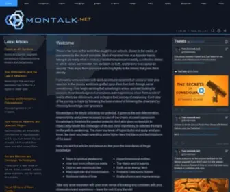 Montalk.net(Transcending the Matrix Control System) Screenshot
