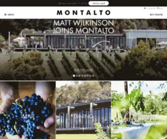 Montalto.com.au(Award-winning Restaurant & Cellar Door) Screenshot