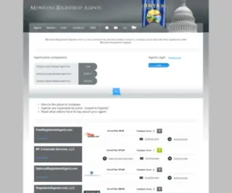 Montana-Registered-Agents.com(Montana Registered Agents) Screenshot