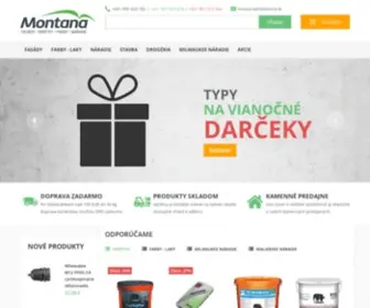 Montana.sk(Fasády) Screenshot
