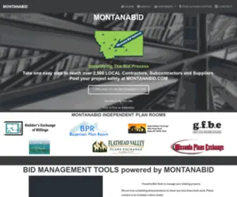 Montanabid.com(Montanabid) Screenshot