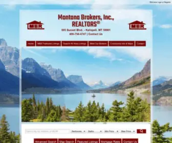 Montanabrokers.com(Montana Brokers Real Estate) Screenshot