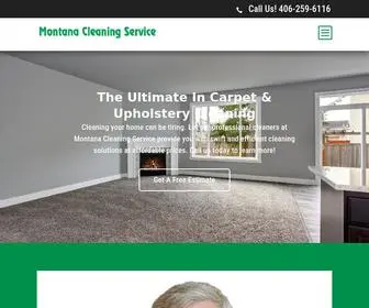 Montanacleaningservice.net(Cleaning Company in Billings) Screenshot