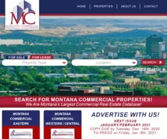 Montanacommercialrealestate.com(Montana Commercial Real Estate) Screenshot