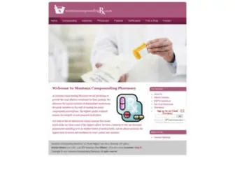 Montanacompoundingrx.com(Montana Compounding Pharmacy) Screenshot