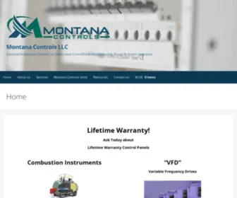 Montanacontrols.com(Industrial Automation Solution) Screenshot