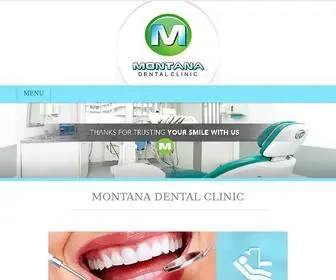 Montanadentalclinic.com(Montana Dental Clinic) Screenshot