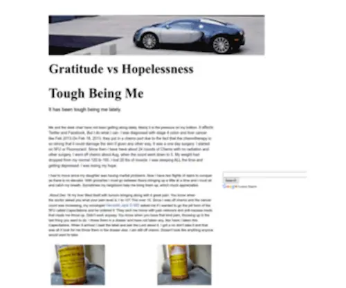 Montanadreamaker.blogspot.com(Gratitude vs Hopelessness) Screenshot