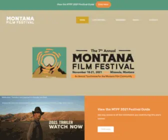 Montanafilmfestival.org(Montana Film Festival) Screenshot