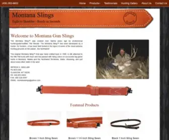 Montanagunslings.com(Montana Gun Slings) Screenshot