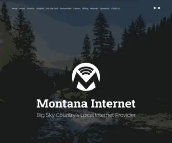 Montanainternet.com(Montana Internet) Screenshot