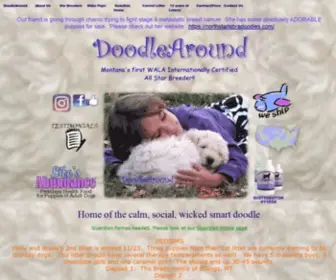 Montanalabradoodle.com(Doodle Around Labradoodles of Montana) Screenshot