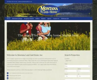 Montanalandandhome.com(Montana Land & Home) Screenshot