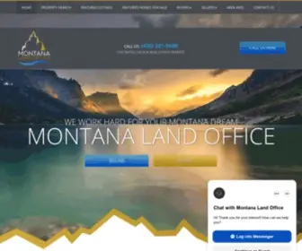 Montanalandoffice.com(Real Estate Whitefish) Screenshot