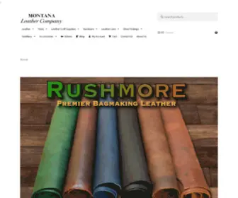 Montanaleather.com(Montana Leather Company) Screenshot