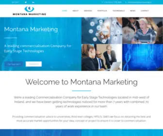 Montanamarketing.ie(Montana Marketing) Screenshot