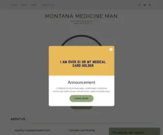 Montanamedicineman.com(Montana Medicine Man) Screenshot