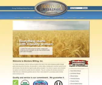 Montanamilling.com(Montana Milling) Screenshot