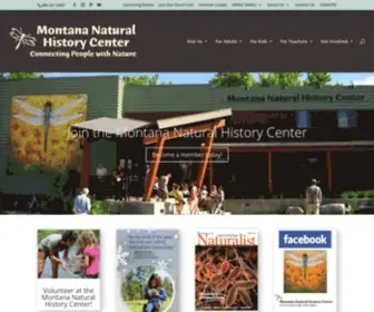 Montananaturalist.org(Montana Natural History Center) Screenshot